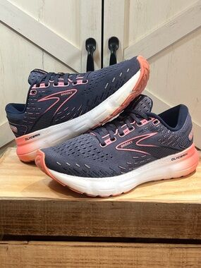 Brooks Women's Glycerin 20 Running Shoes Peacoat/Ocean Blue Size 8